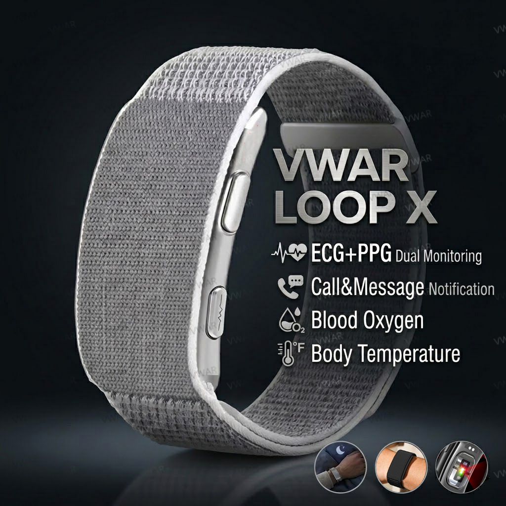 Xbody Health & Wellness Functional Integrative Medicine Office & Medical Spa - VWAR Loop X Braccialetto Smart ECG,