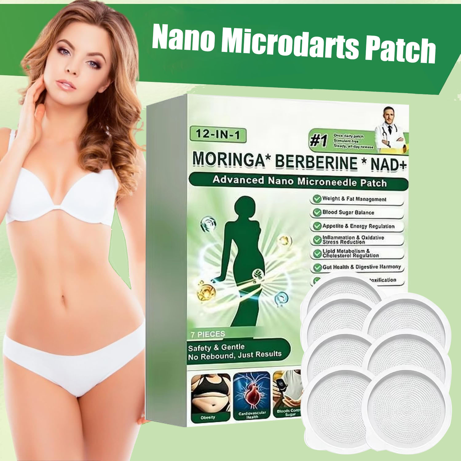 Xbody Health & Wellness Functional Integrative Medicine Office & Medical Spa - Cerotto Avanzato con Nano Microaghi per