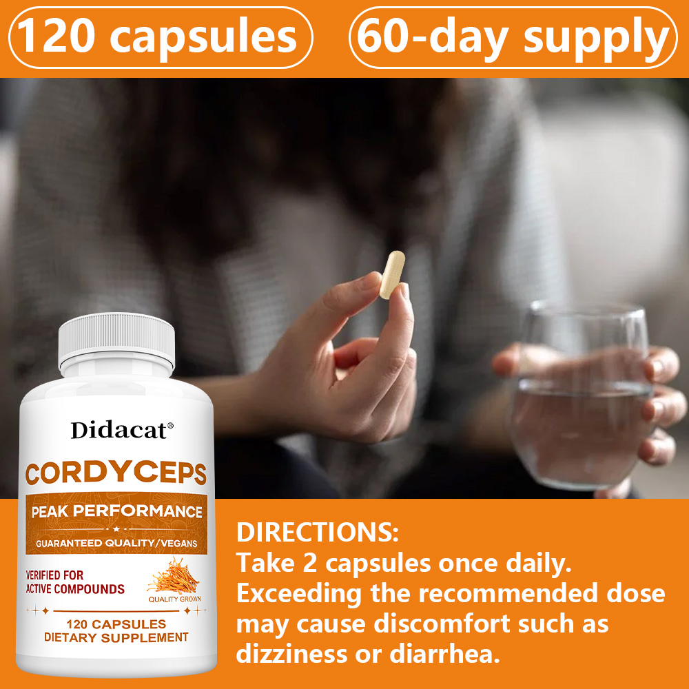Capsule di Cordyceps 1000mg, I - Health Wellness And recensione e prezzo